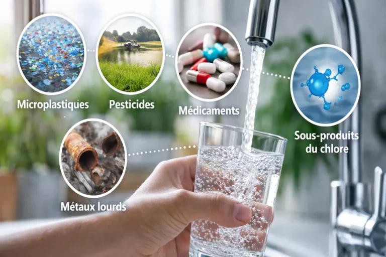 Polluants invisibles dans l’eau domestique : un enjeu environnemental et sanitaire sous-estimé