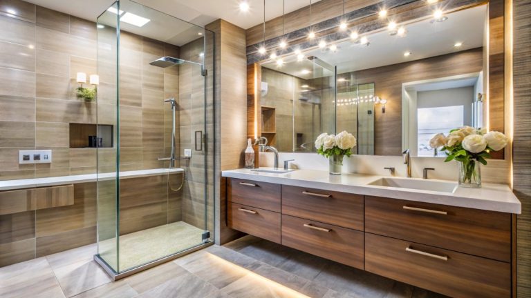 Douche : panneaux muraux en PVC ou céramique traditionnelle ?